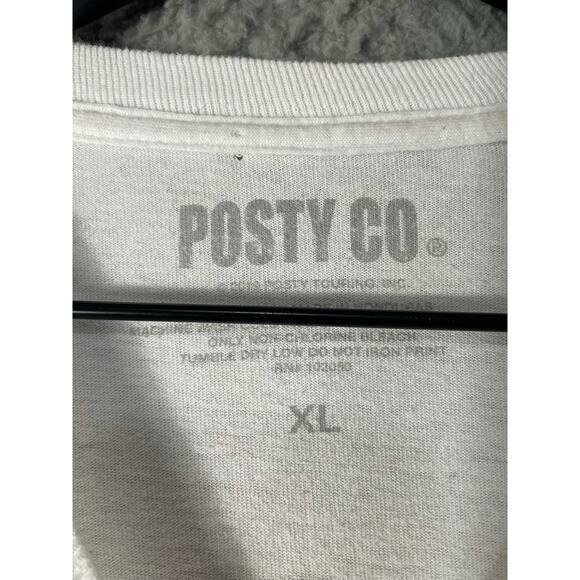 Post Malone Runaway Tour Long Sleeve Shirt White Graphic XL POSTY CO. Rare - Picture 5 of 12